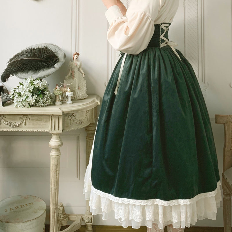 duchess ball high waist skirt