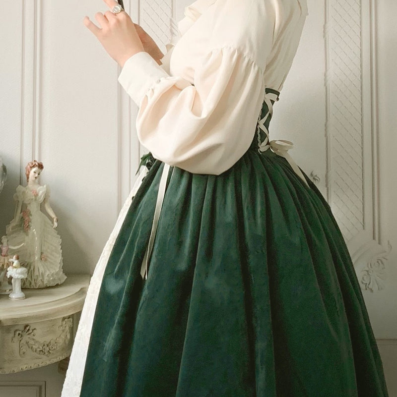 duchess ball high waist skirt