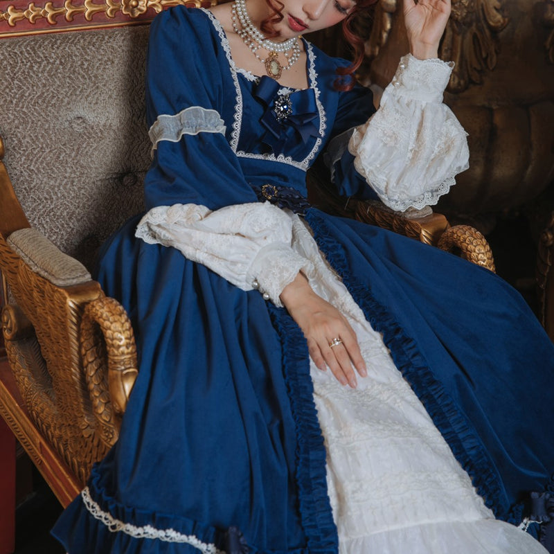Duchess Ball Velvet Dress