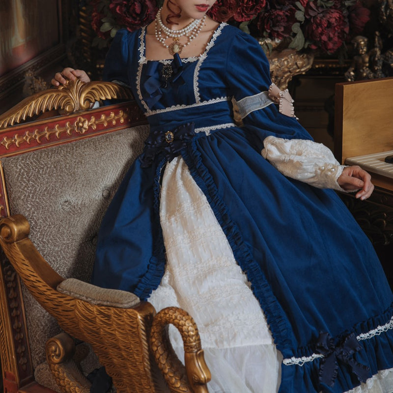 Duchess Ball Velvet Dress