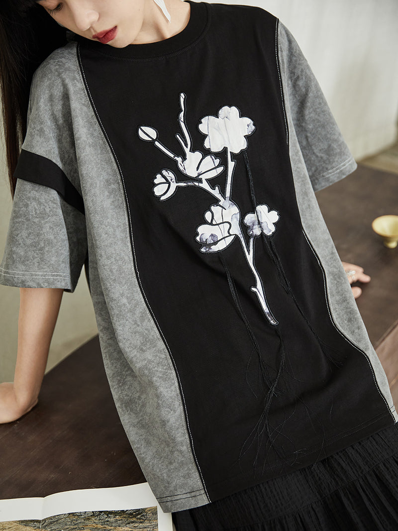 Embroidered Marika T-shirt