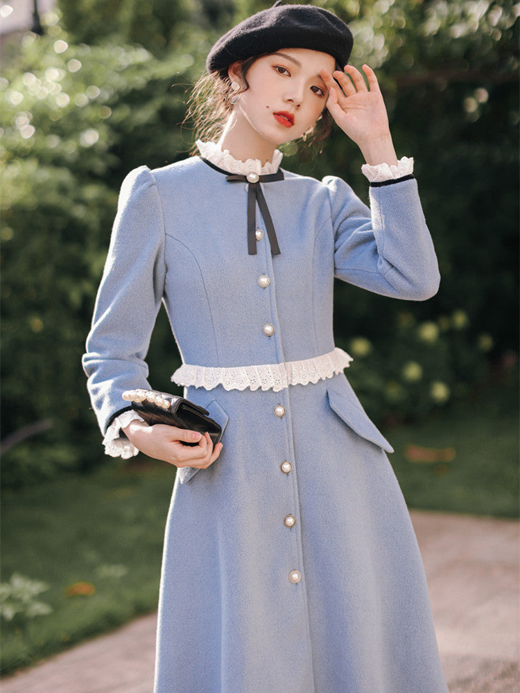 Light Flower Queen Embroidery Classical Dress 