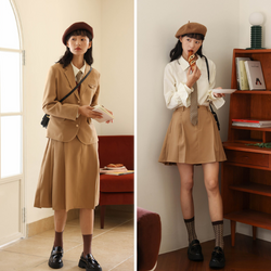 British girl's literary classical skirt