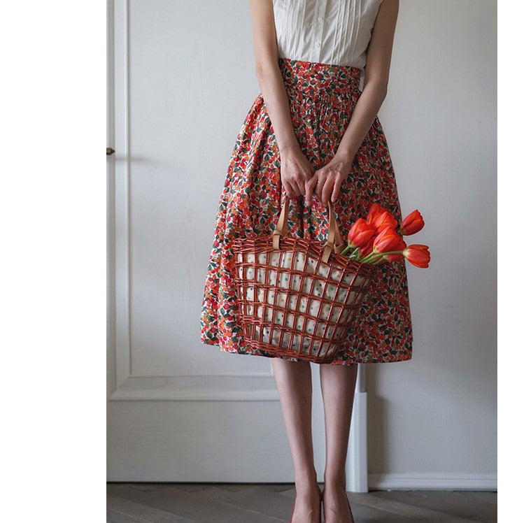 Brooklyn Sweetheart Floral Vintage Skirt