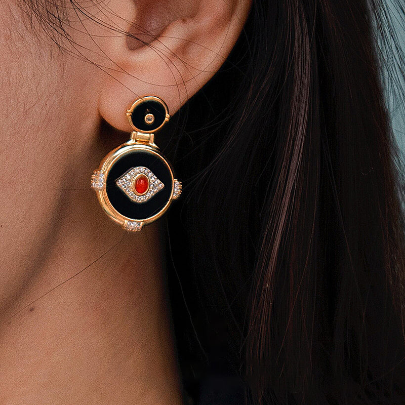 eye of horus earrings