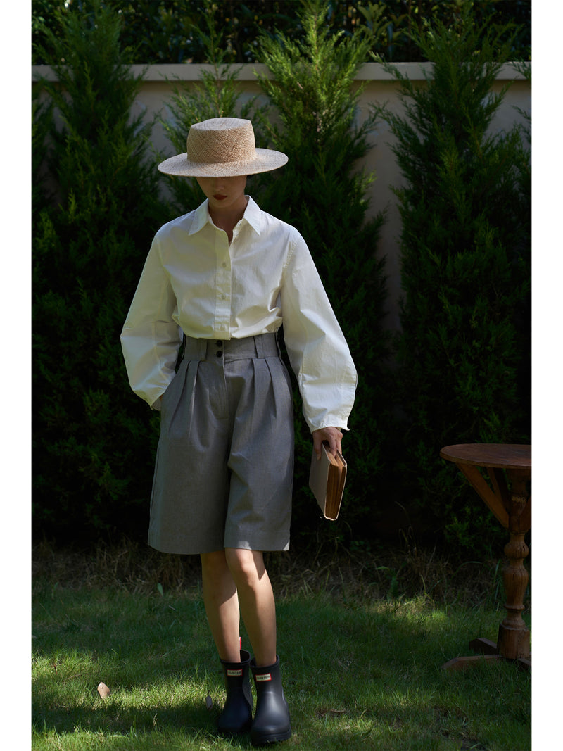 western lady cotton blouse