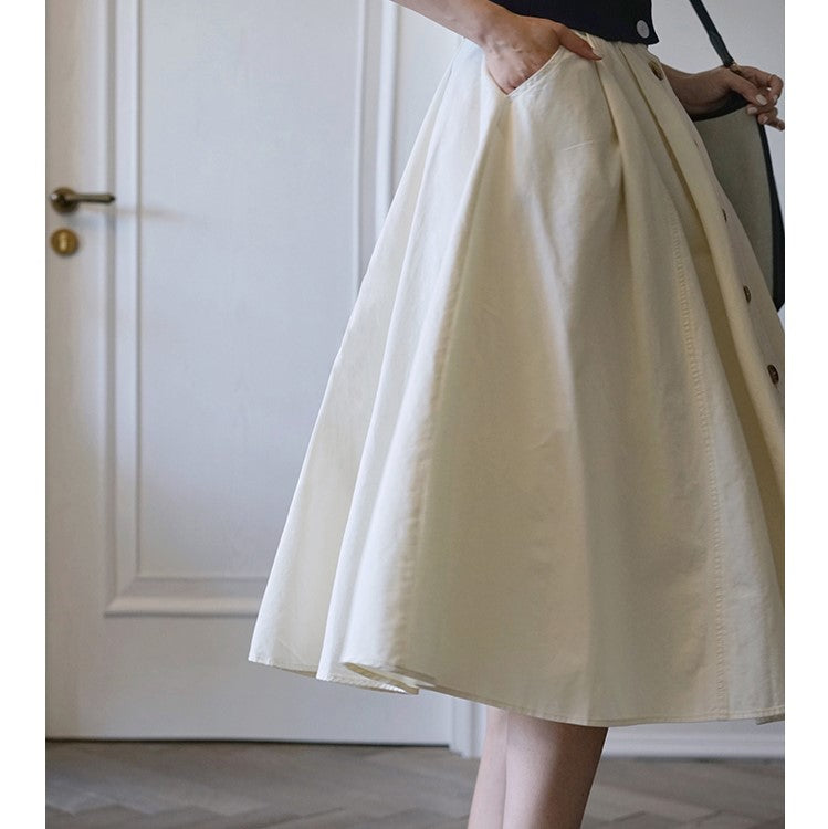 Countess retro denim skirt