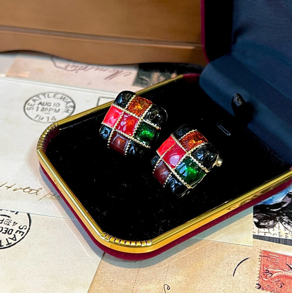 English Lady's Earrings