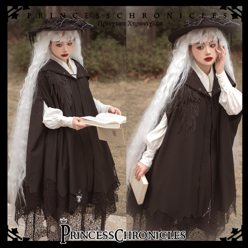 Black Magician's White Sword Pattern Skirt