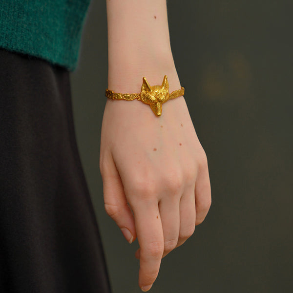 gold fox bracelet