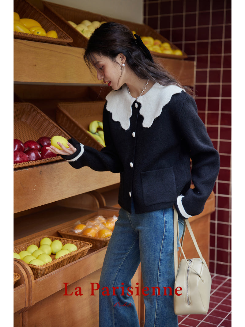 Knit Cardigan for a Parisian Lady