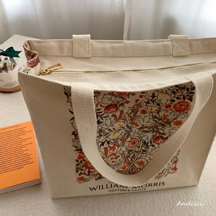 William Morris Flower Patternトートバッグ – ManusMachina William Morris Flower Patternトートバッグ – ManusMachina