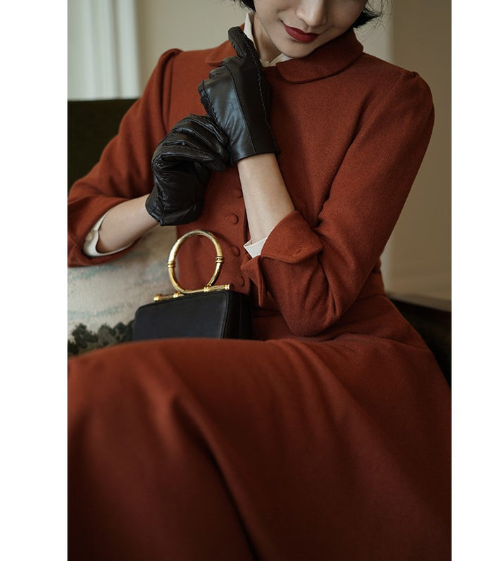 樺色の貴婦人のクラシカルジャケット – ManusMachina