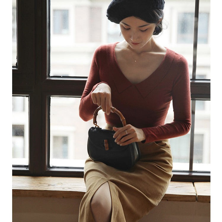 Elegant slim knit for ladies