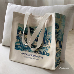 Landscape with Houses Tote Bag