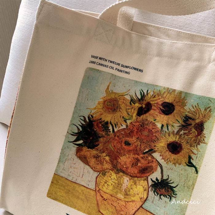 Sunflowers tote bag
