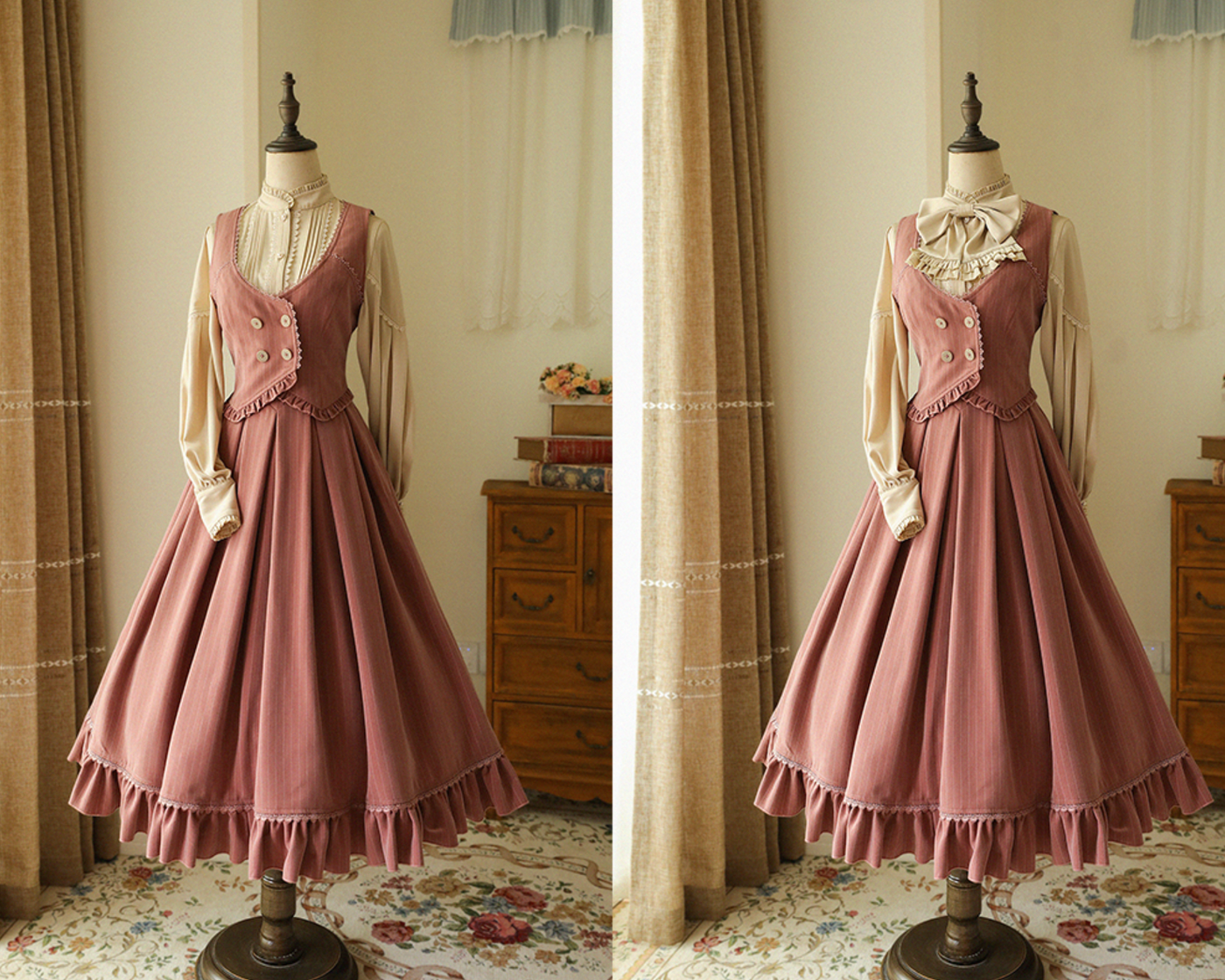 MISSWEETS 英国のお嬢様 無地リボンカラー edited_pic1_2_22e625a9-0bc7-