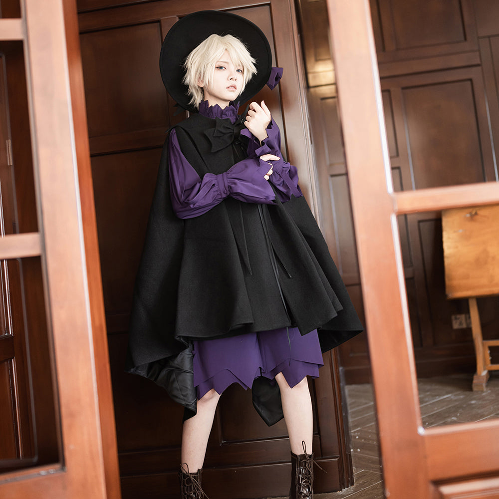 中世騎士のリボンツイードマント – ManusMachina