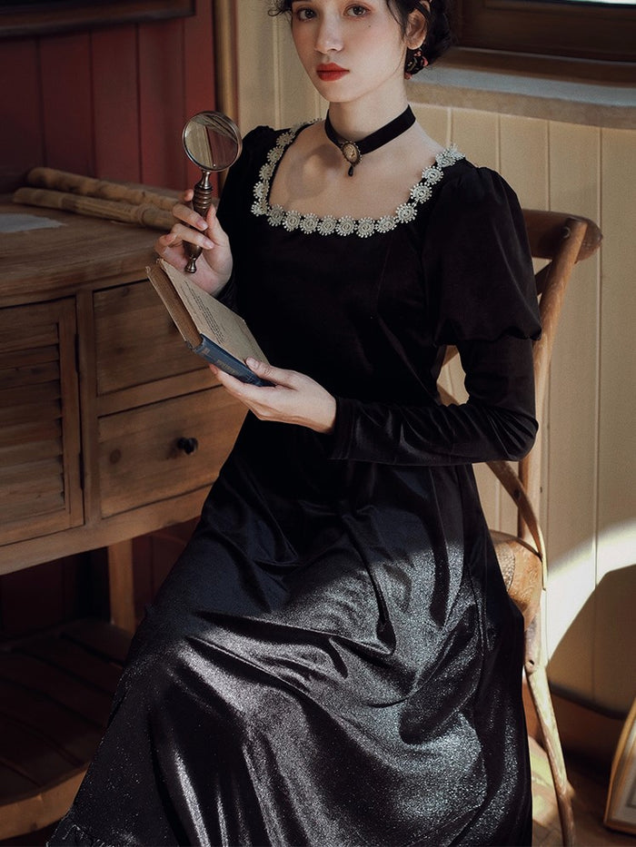 ♡アンナモリナーリ♡ベルベットワンピース40 Beautiful Cotton＞混 裏起毛！タートルネック