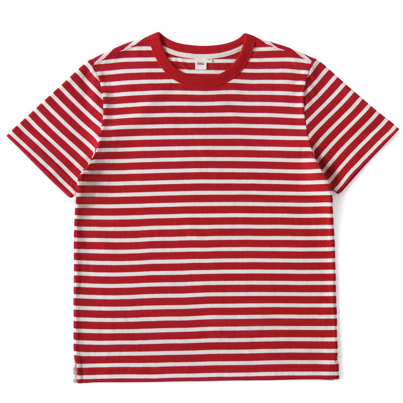 Collage RedストライプTシャツ