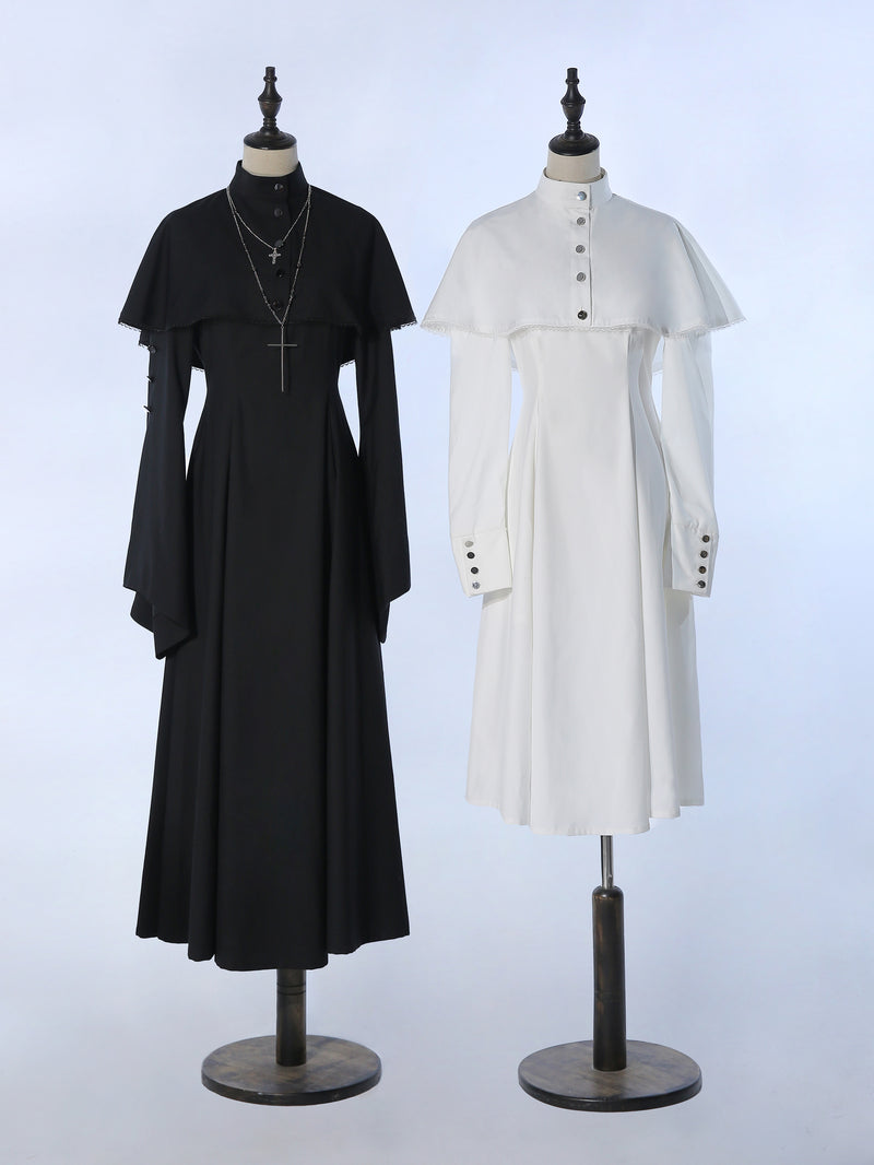 Forbidden Nun's Classical Cape Dress [Scheduled to be shipped in early May 2023]