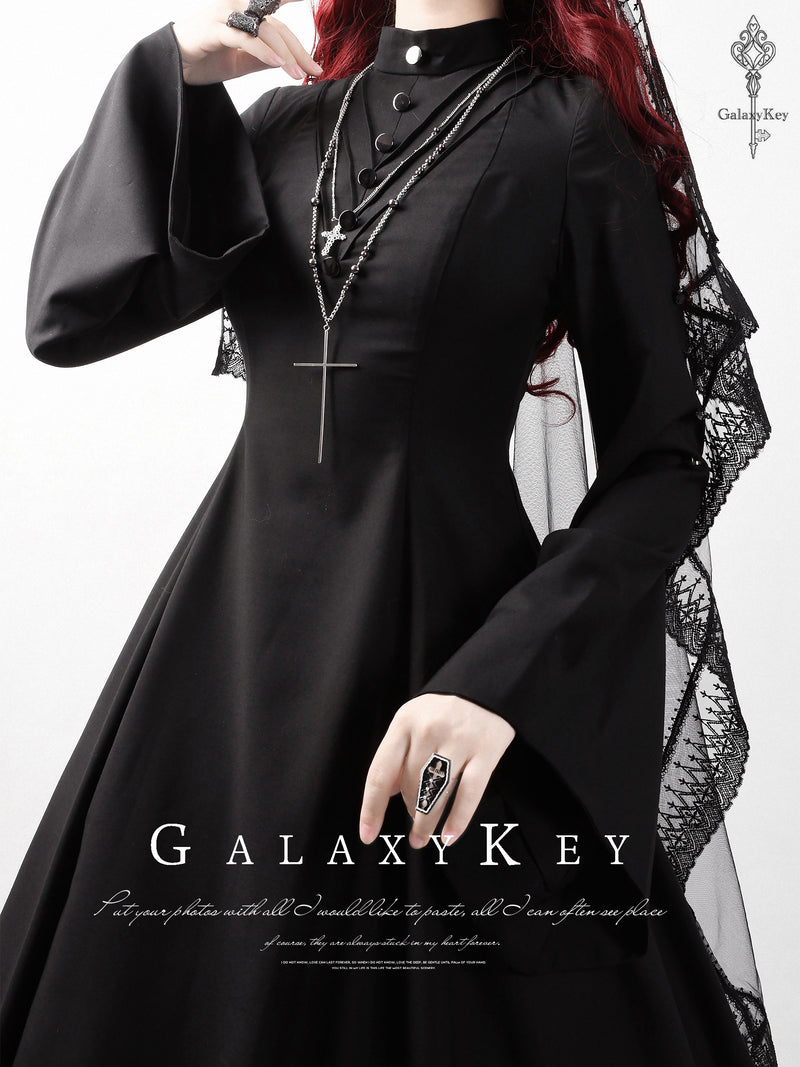 Forbidden Nun's Classical Cape Dress [Scheduled to be shipped in early May 2023]