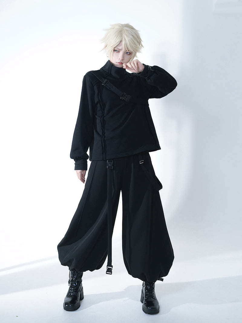 Fairy Tale high-necked sweatshirt, cropped pants and shawl cape [Planned to be shipped in early June 2023]