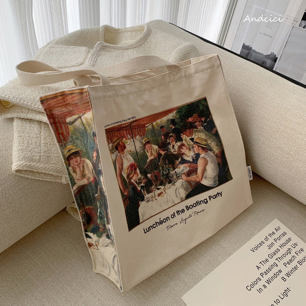 Luncheon of the Boating Party tote bag