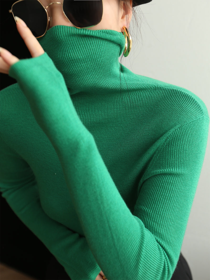 Turtleneck sweaters for little girls