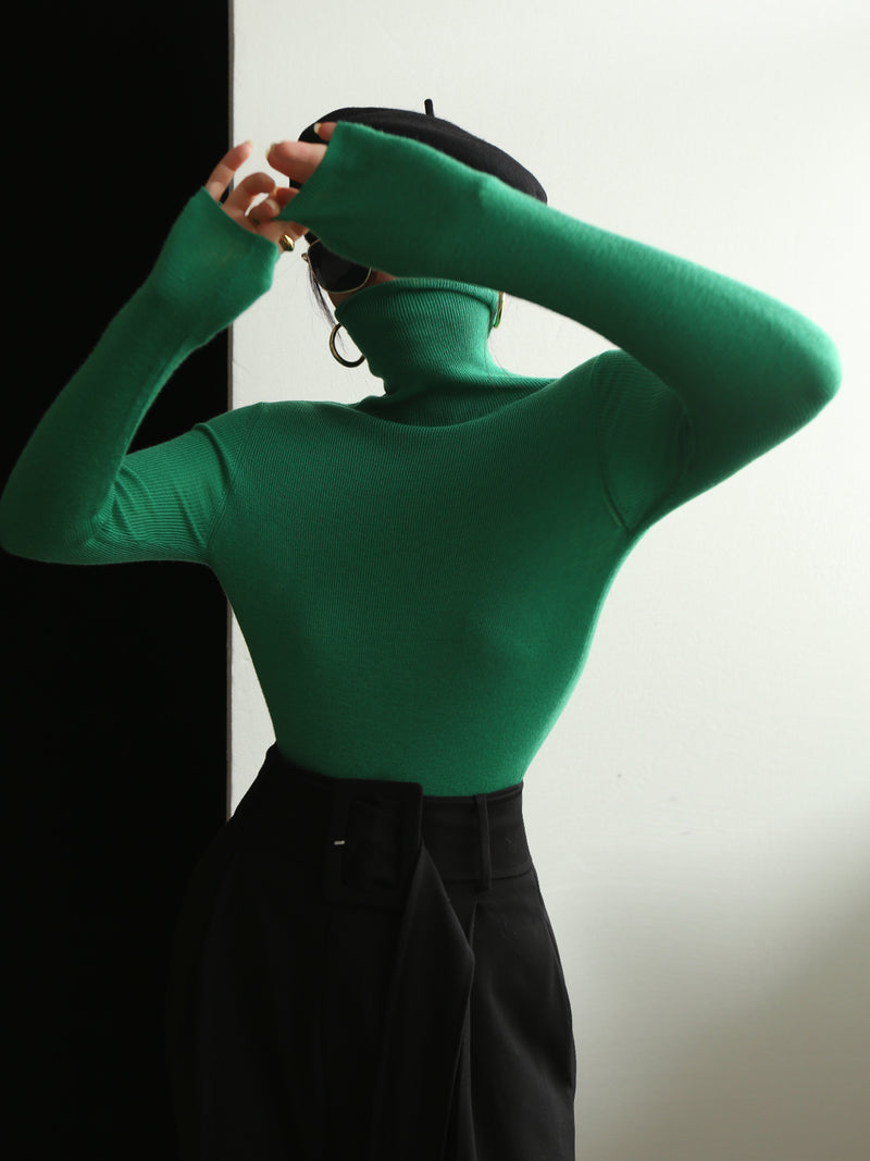 Turtleneck sweaters for little girls