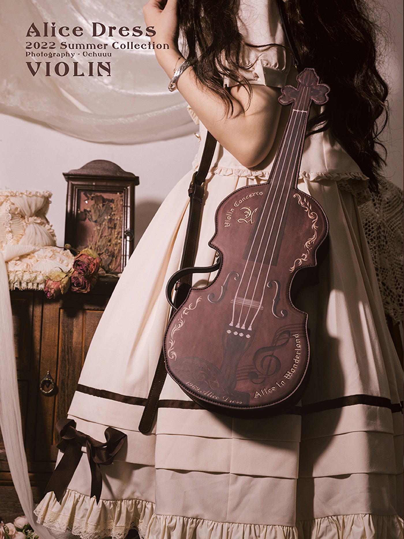 ツモリチサト　ヴァイオリン　バッグ VIOLIN CONCERTOクラシックバッグ – ManusMachina
