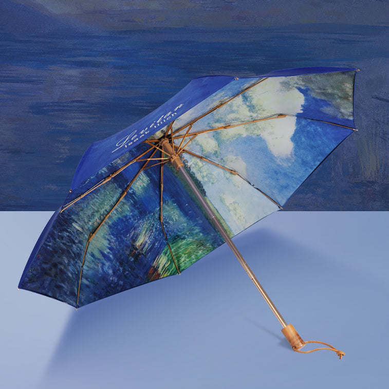 Lake. Rus. folding umbrella