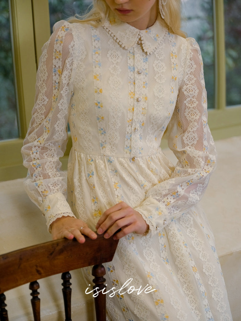 Queen Petal Embroidered Dress