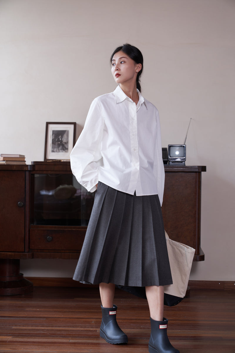 western lady cotton blouse