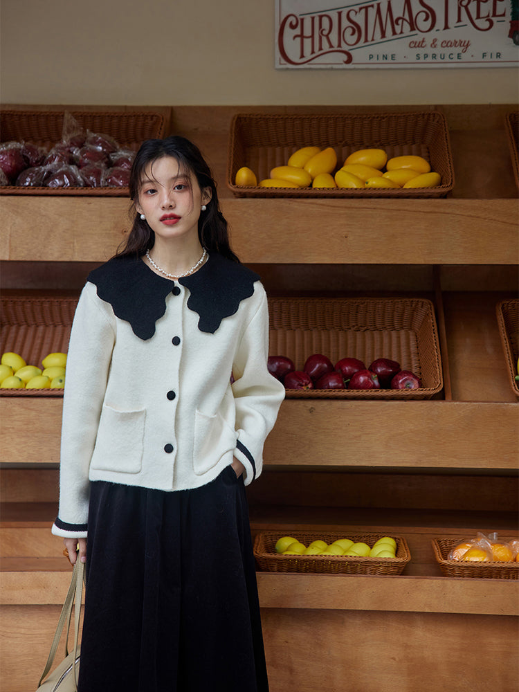 Knit Cardigan for a Parisian Lady