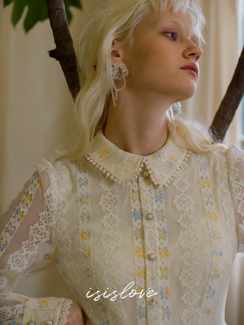 Queen Petal Embroidered Dress