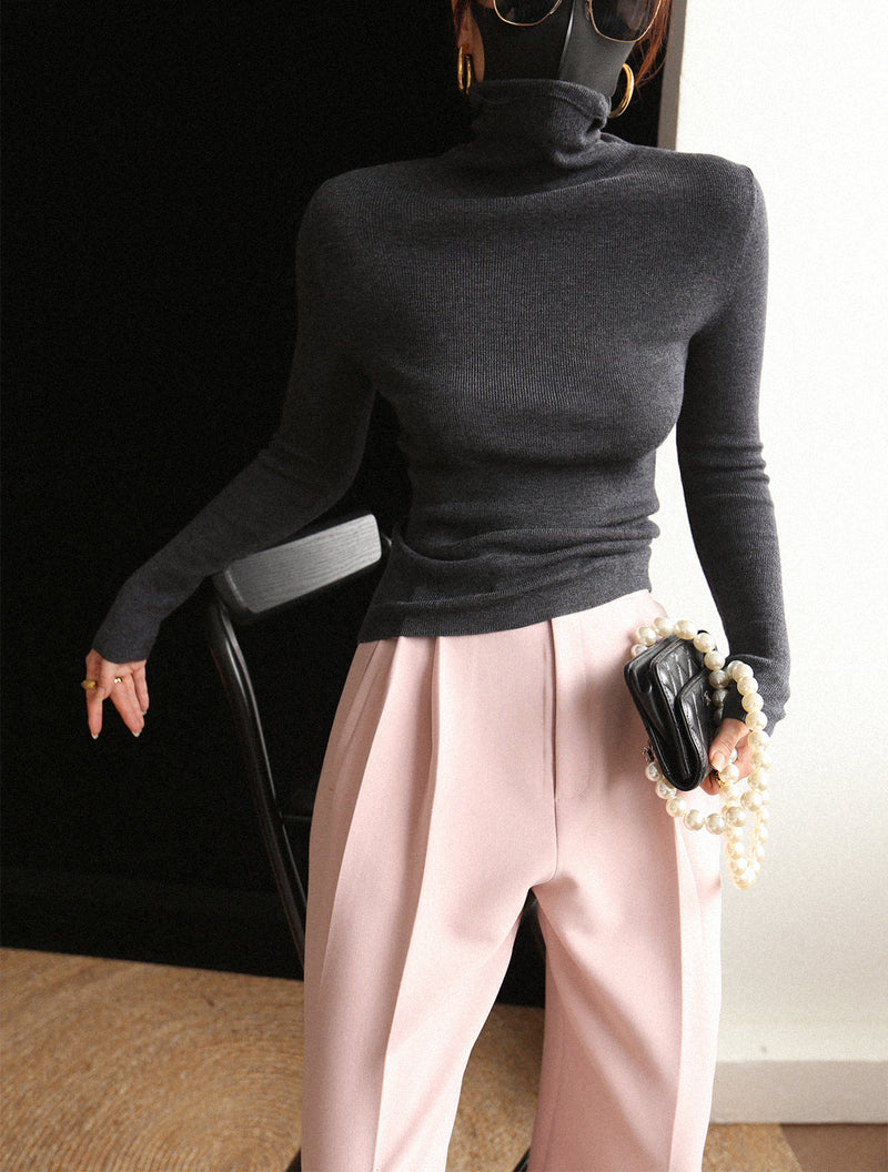 Turtleneck sweaters for little girls