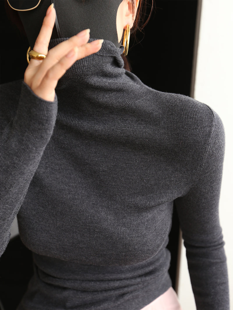 Turtleneck sweaters for little girls
