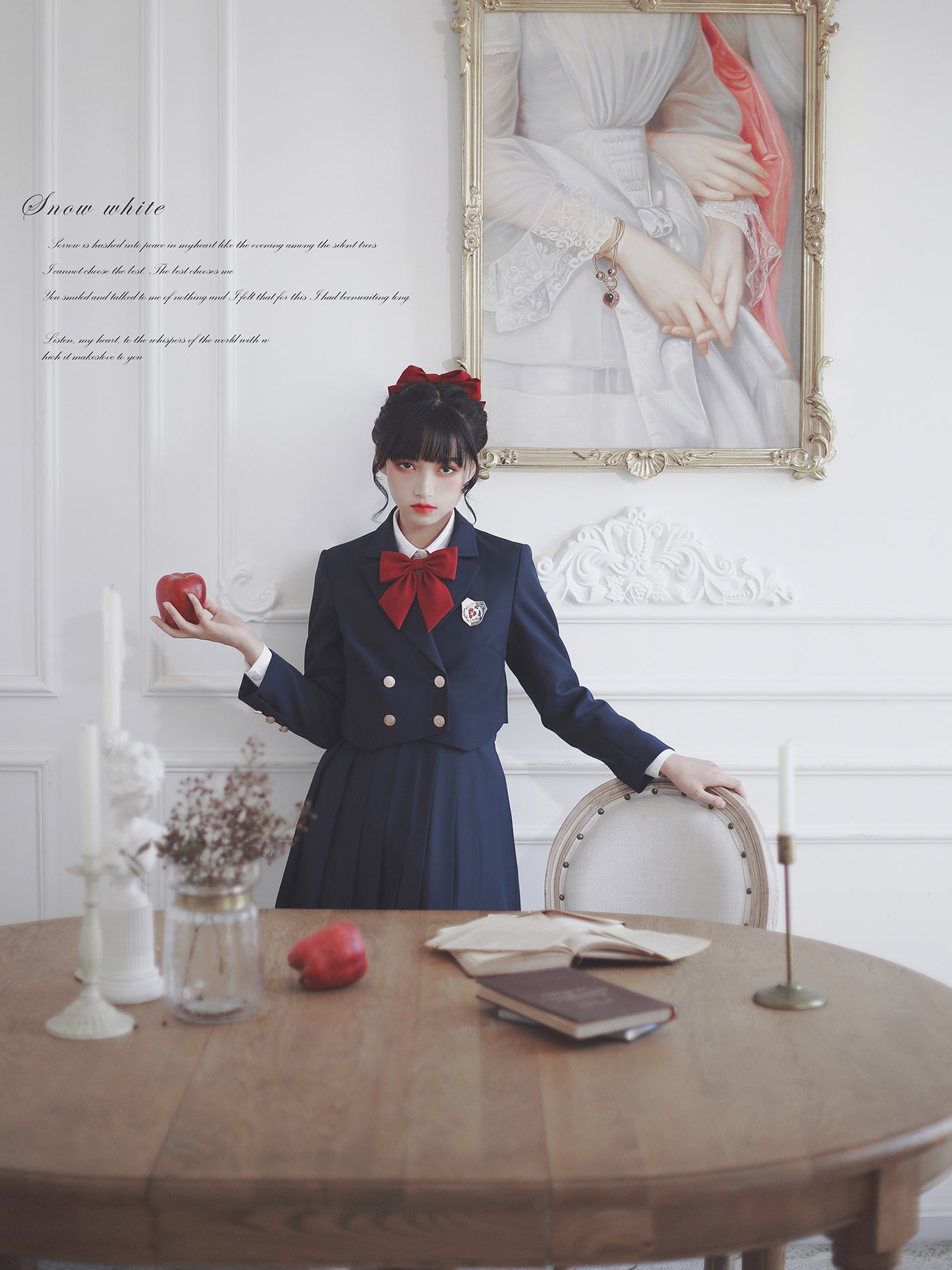 【極美品】CHOPIN （半袖ブラウス、ジャンパースカート） 双子用 kids-aprire_8836-2308-2508