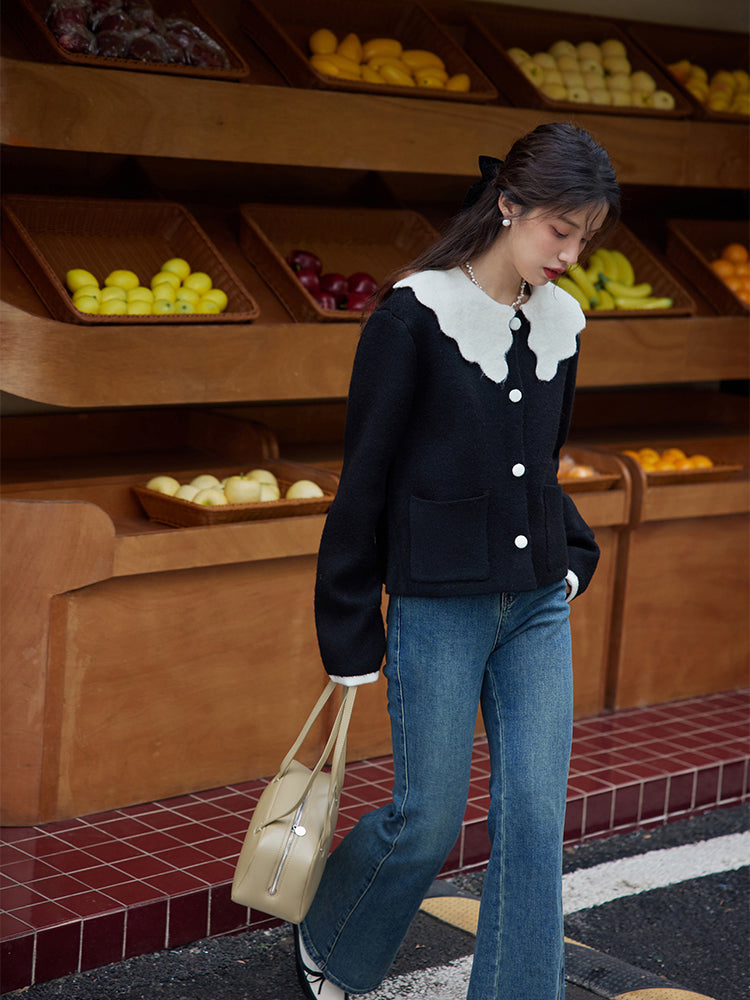 Knit Cardigan for a Parisian Lady