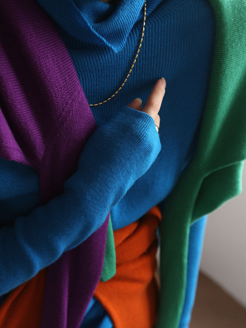 Turtleneck sweaters for little girls