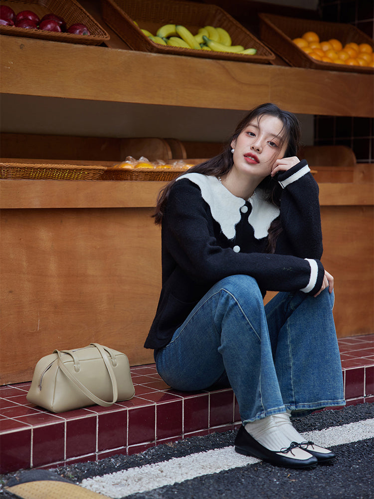 Knit Cardigan for a Parisian Lady