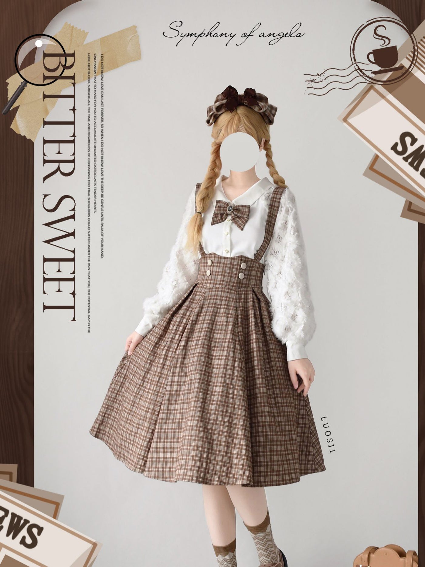 British plaid princess jumper skirt – ManusMachina