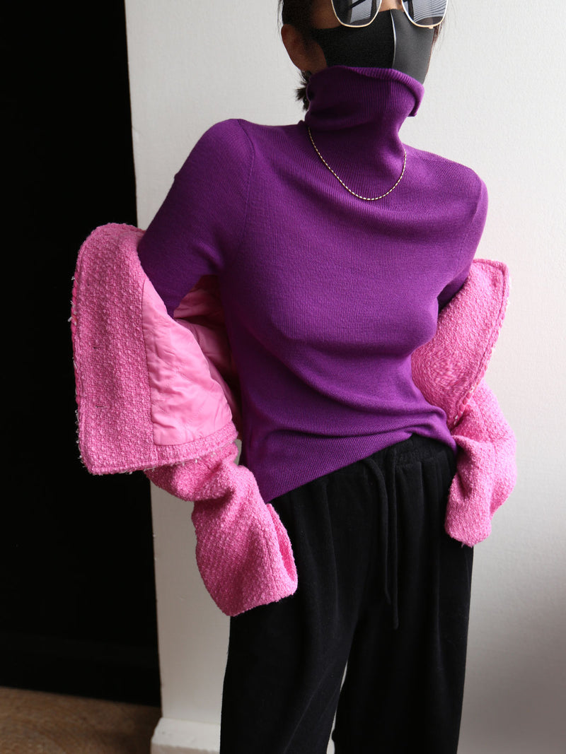 Turtleneck sweaters for little girls