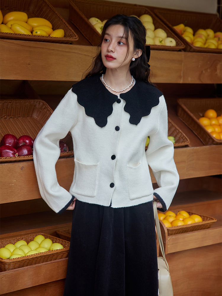 Knit Cardigan for a Parisian Lady