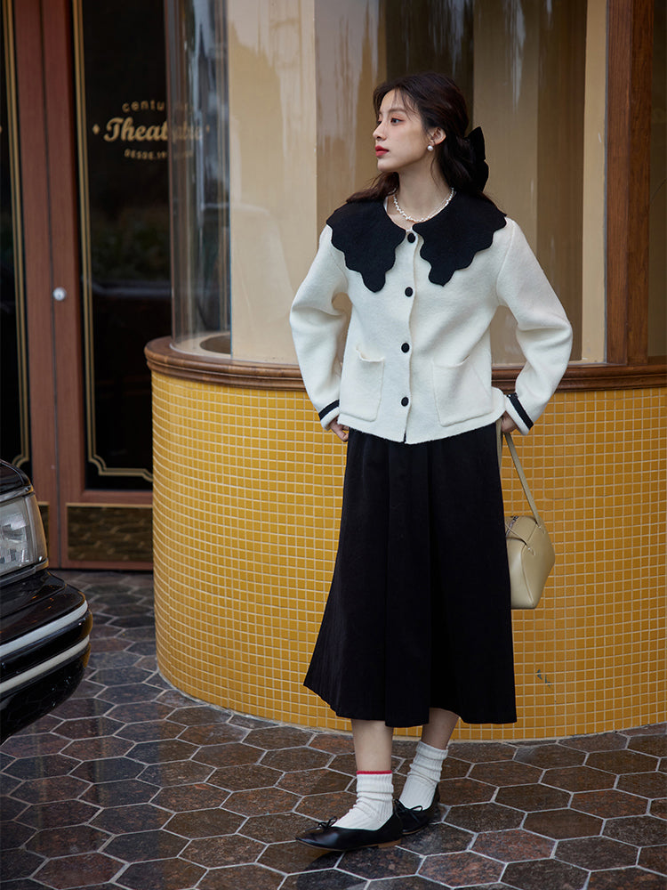 Knit Cardigan for a Parisian Lady