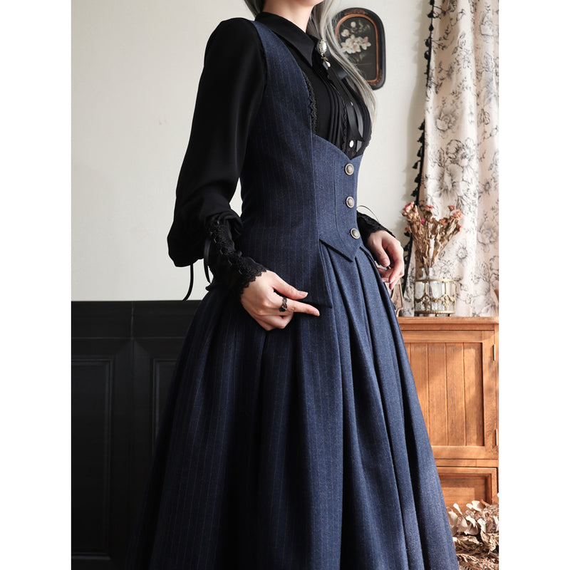 British lady's literary classical skirt