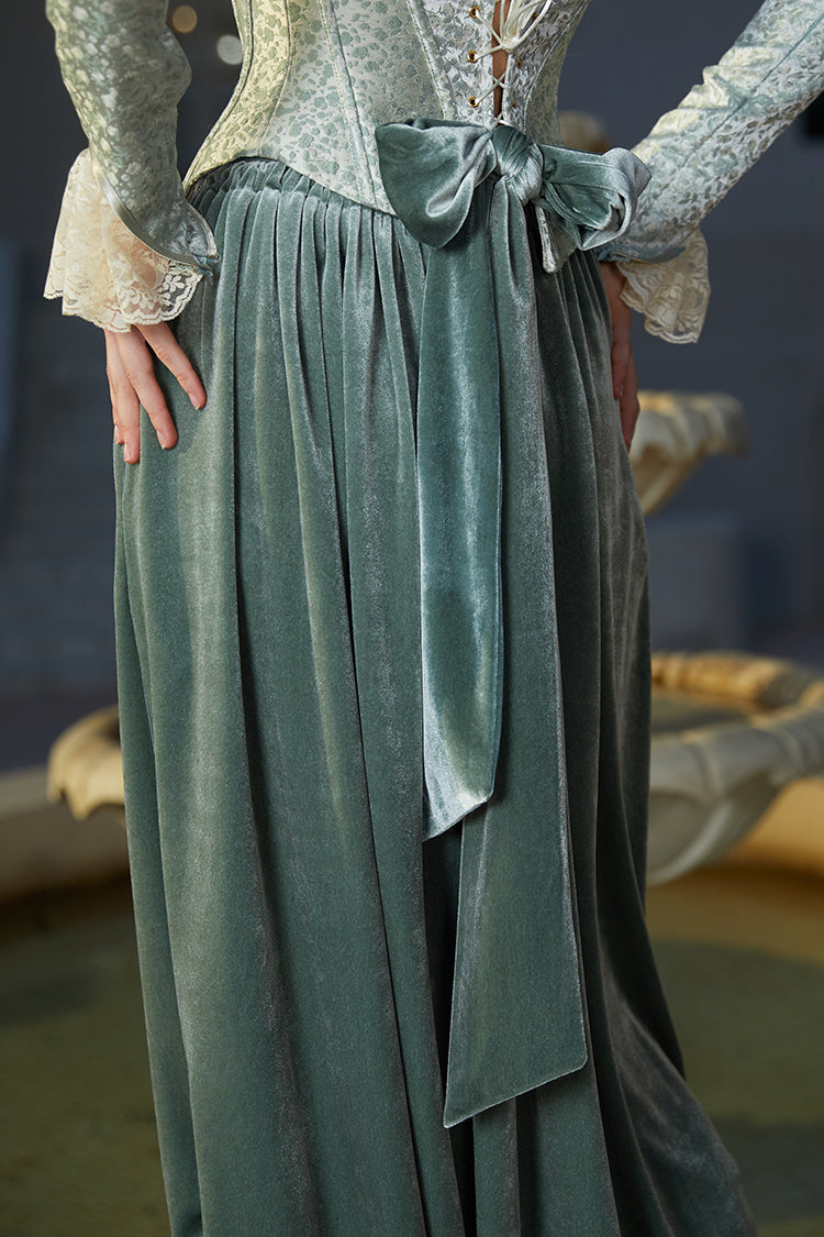 Medieval Queen's Velvet Lantern Pants