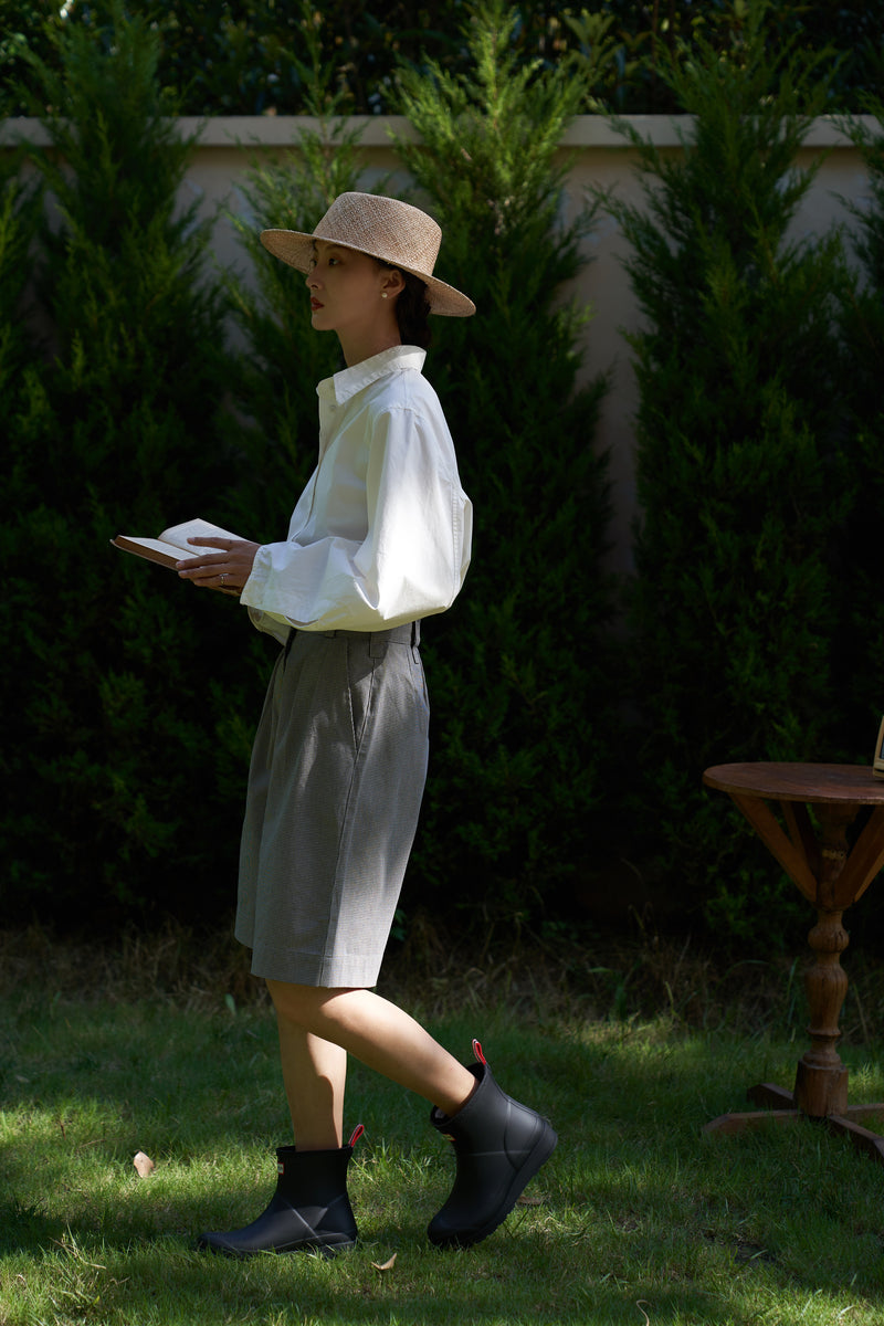western lady cotton blouse