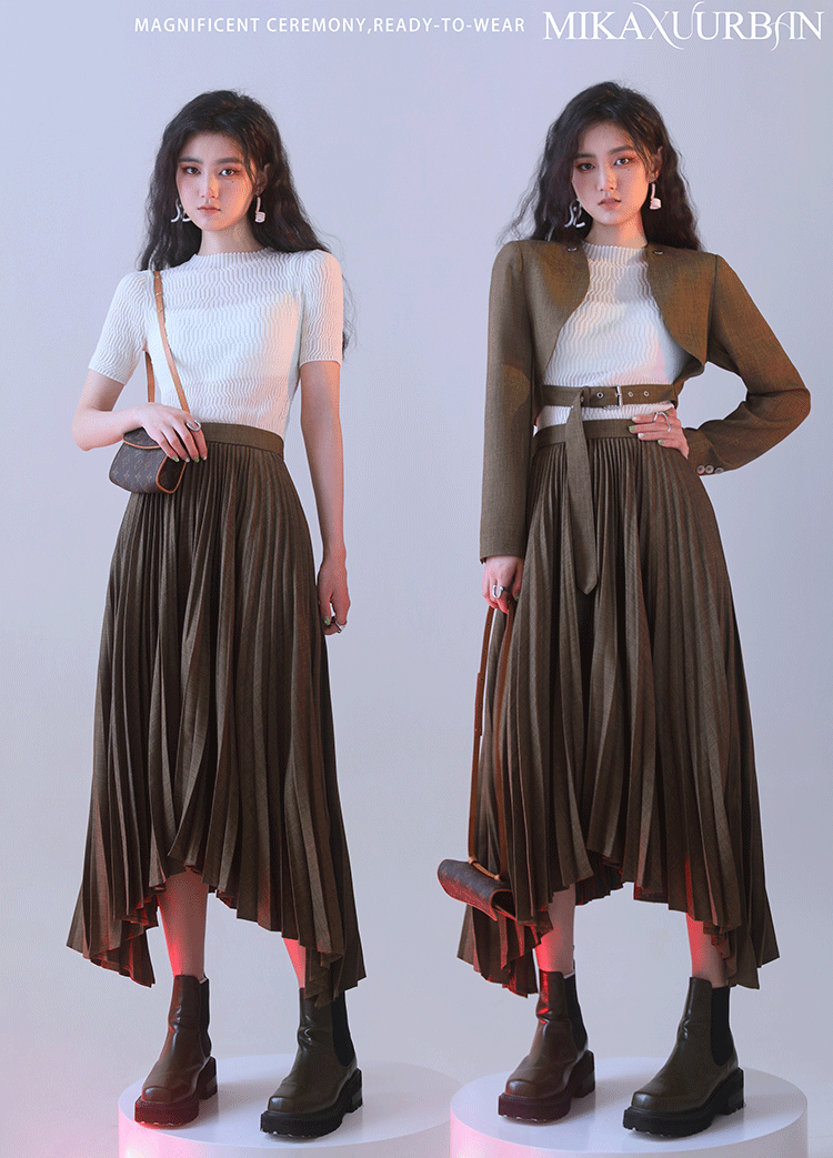 Ice Fragment Lady Jacquard Knit